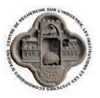 Centre de Recherche sur les Institutions, l'Industrie et les Systèmes Economiques d'Amiens			 